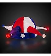 Windy City Novelties – LED Light-Up Jester Hat for Adults – Fun Party Costume Accessory