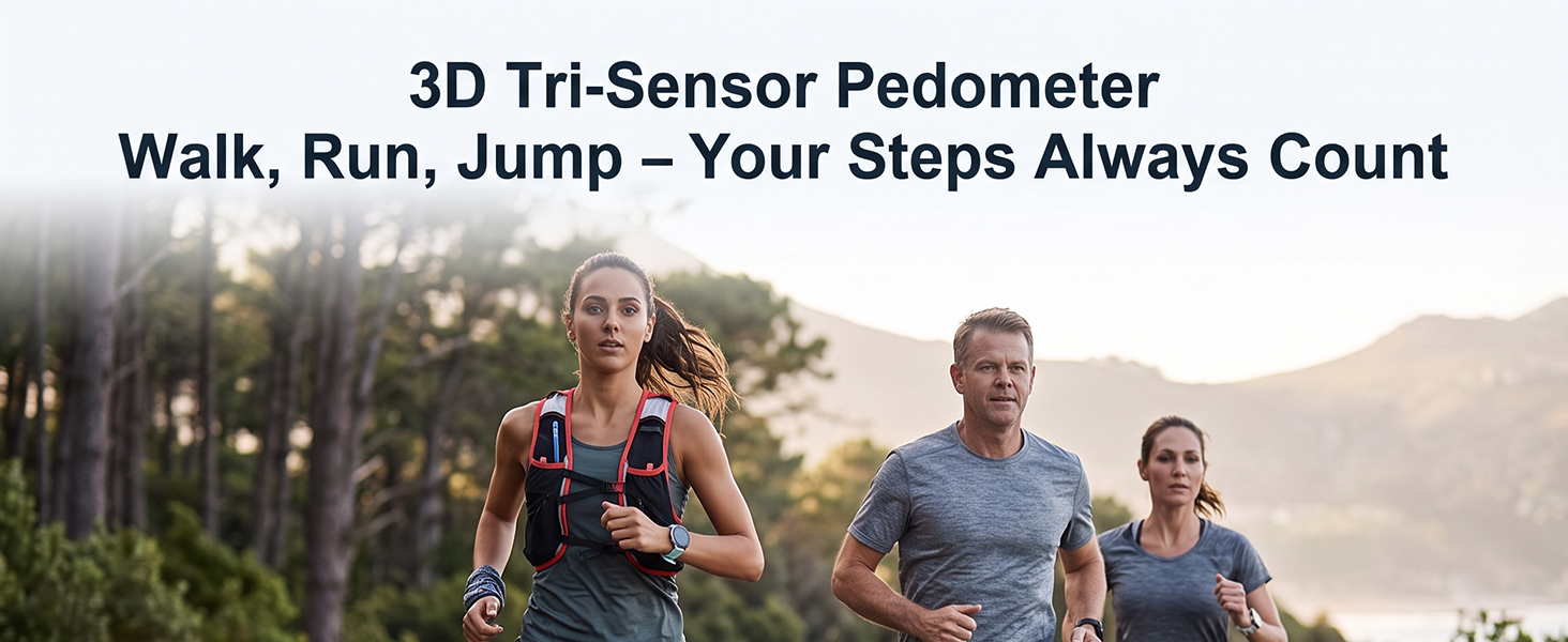 3D Pedometer for Walking