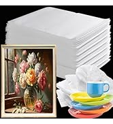 12”x16” 100Pack Foam Pouches, Large Moving Supplies for Packing Dishes Artwork, 0.5MM Thick Cushi...