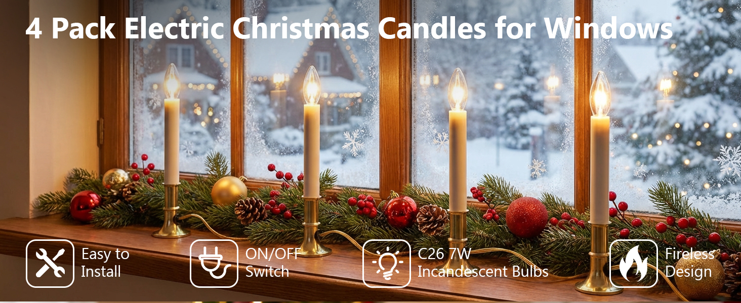 window candles