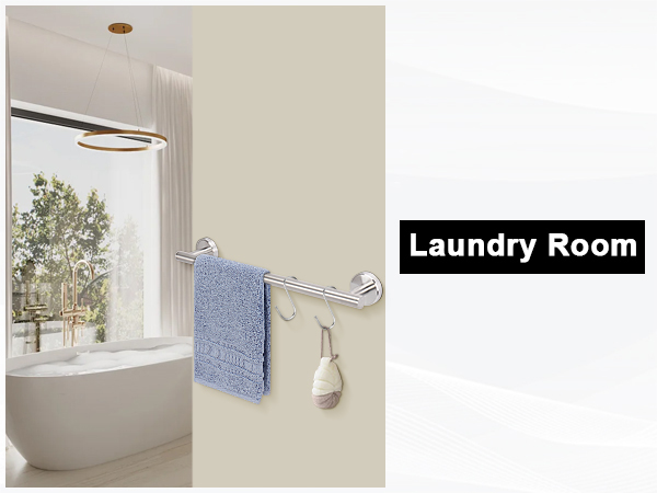 Heavy Duty Towel Holder Wall Mounted
