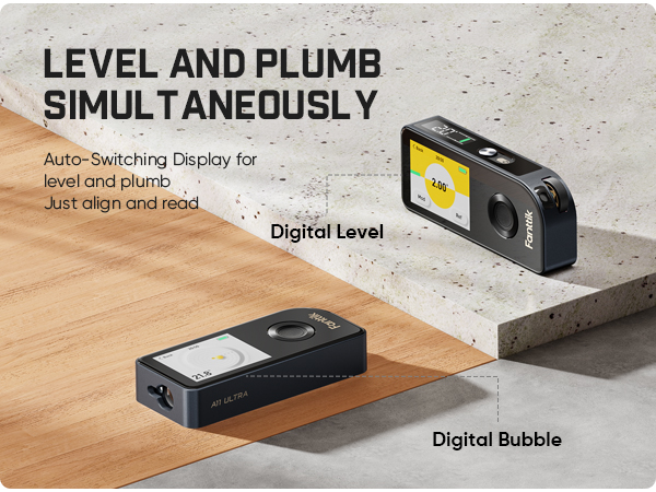 Fanttik A11 Ultra Digital Laser Tape Measure with HD IPS Color Display