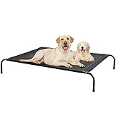Eterish Elevated Dog Bed for Small, Medium, Large Dogs and Pets, Raised Dog Bed with Durable Fram...