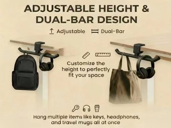 purse hanger for table