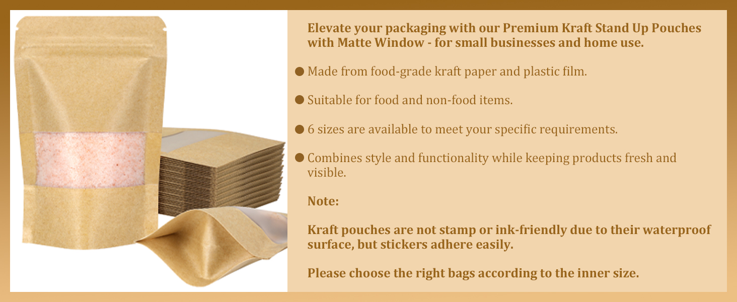 stand up pouches