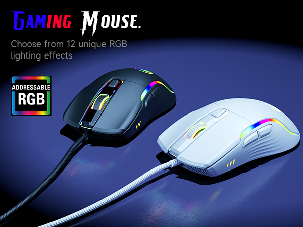 wired gaming mouse
