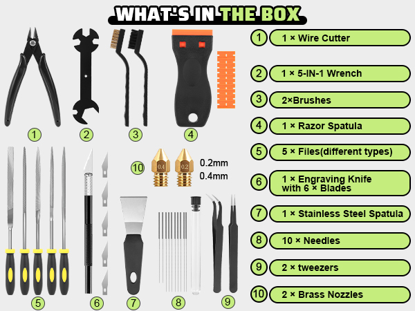 3d printer tools, 3d printer, 3d printer accessories, 3D printed, 3d printer scraper, 