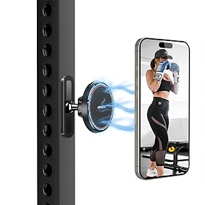 magnetic gym phone holder
