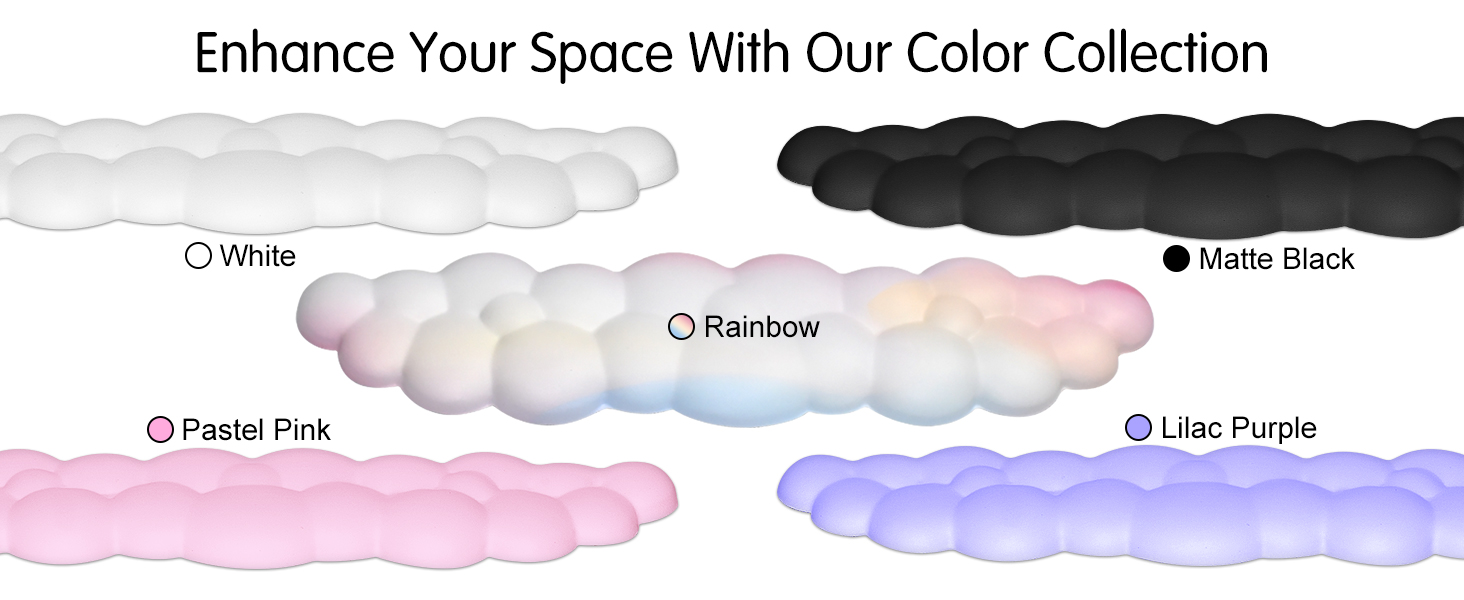 cloud wrist rest keyboard