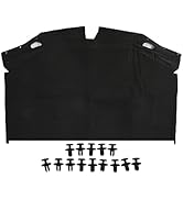 Car Hood Insulation Pad 1296802025 Hood Insulation Mat Heat Shield Sound Deadening Hood Heat Line...