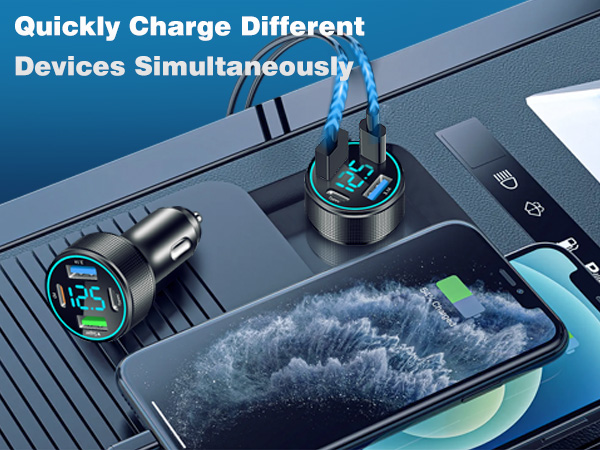 Super Fast USB C Car Charger