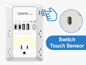 Outlet Extender USB Wall Charger