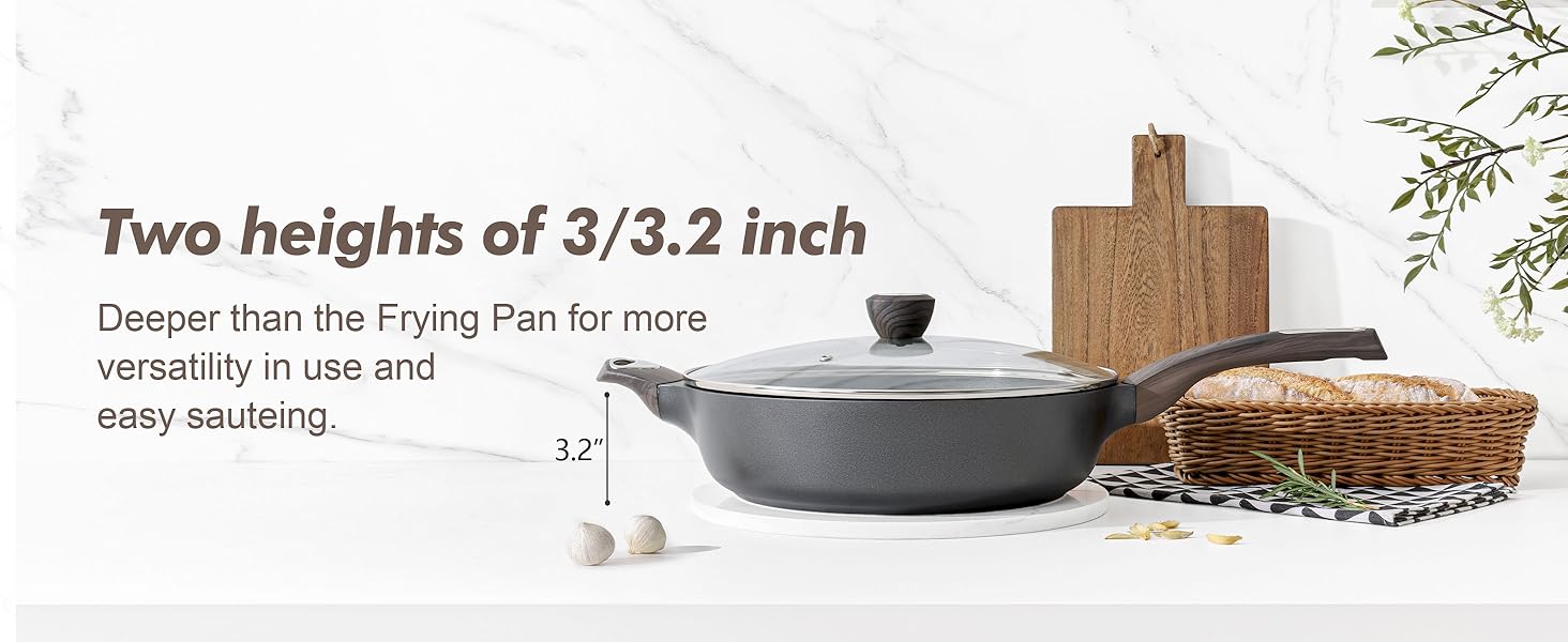 deep skillet frying pan