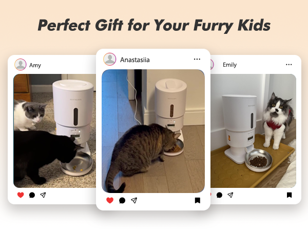 automatic cat feeder cat food dispenser pet feeder automatic dog feeder