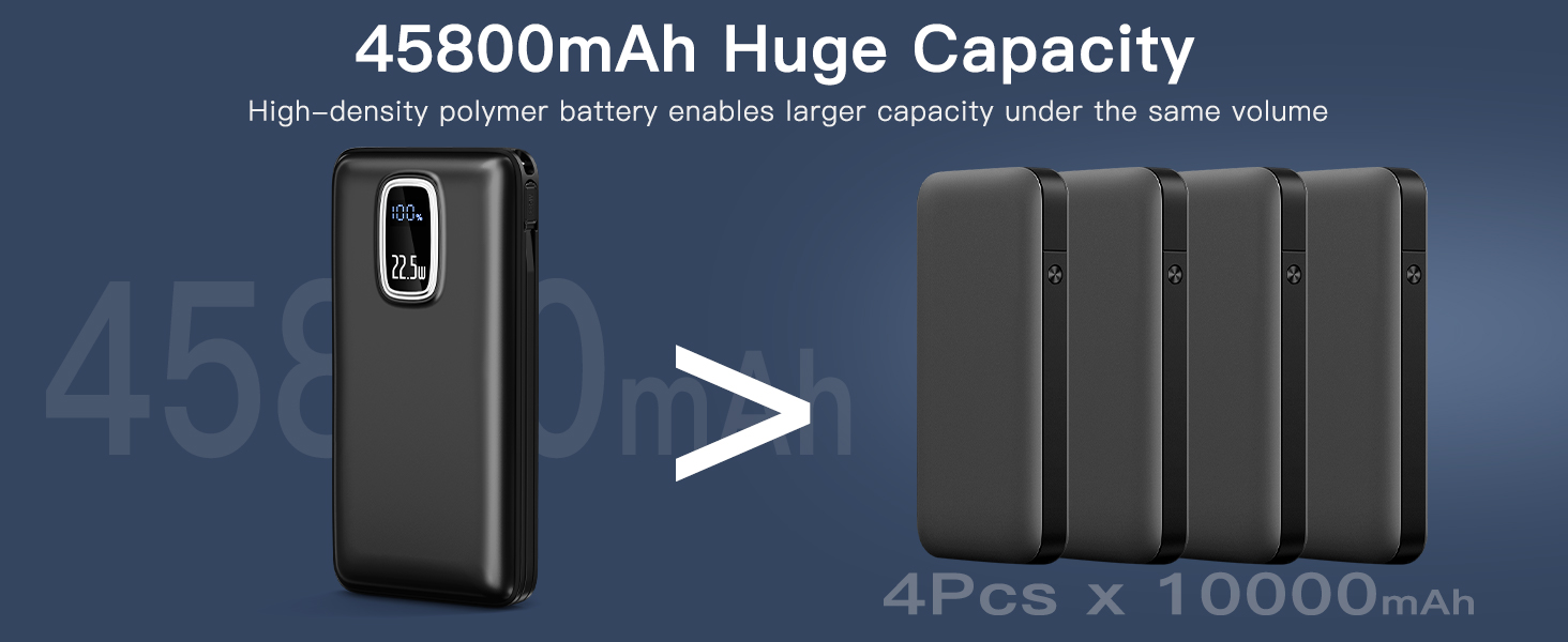 45800mAh Capacity