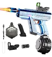 Electric Water Gun for Adults and Kids with Greendot Sights,Realistic Automatic Water Gun with 26...