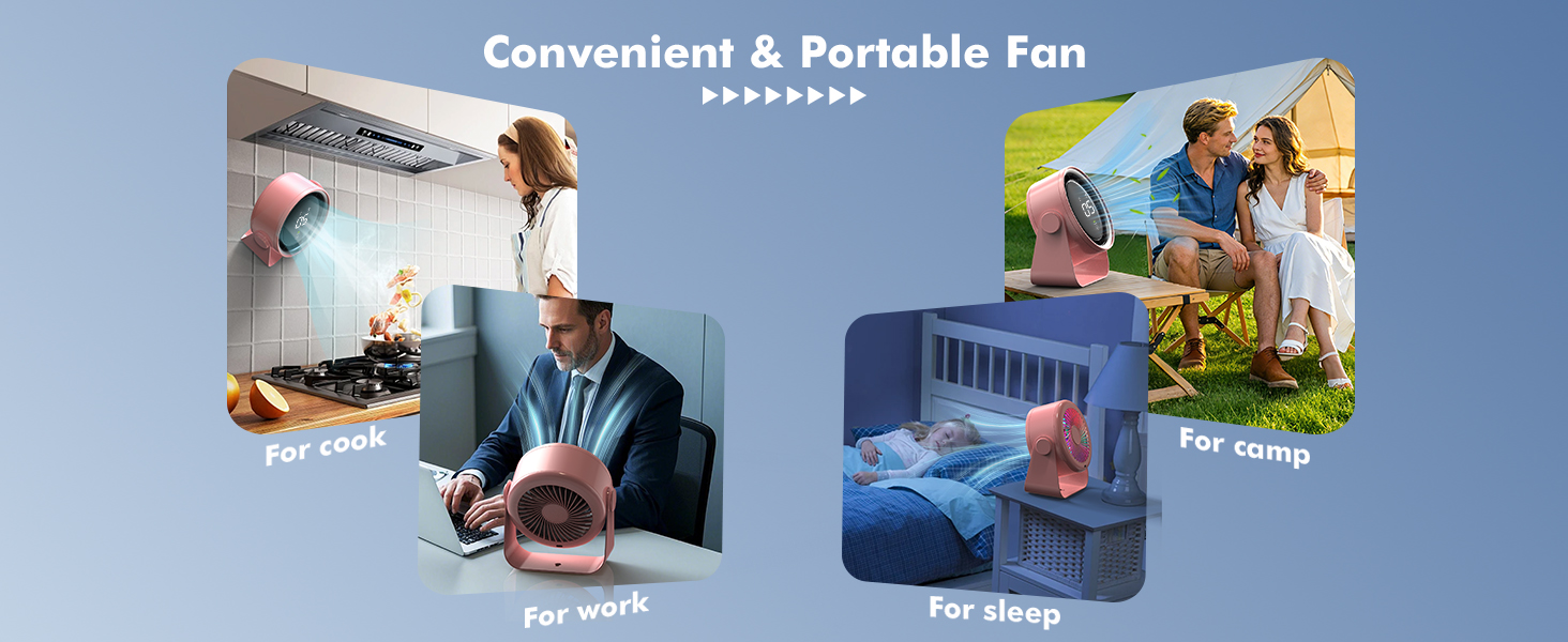 Desk fan