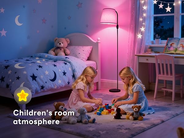 Smart Arc RGBCW LED Floor Lamp with App &amp;amp; Alexa Voice Control