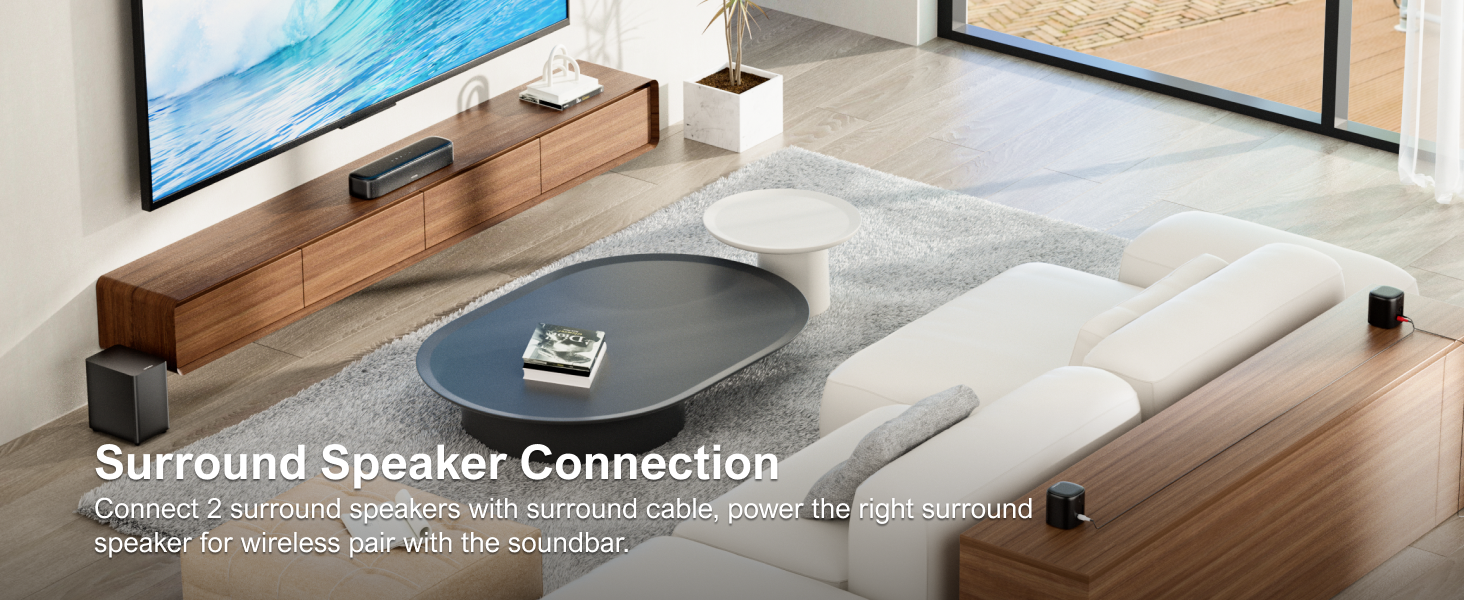 Surround Speaker Connection