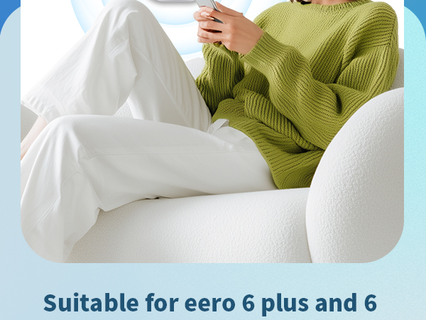 Wall Mount Holder for eero 6 and for eero 6+ Router Stand Bracket