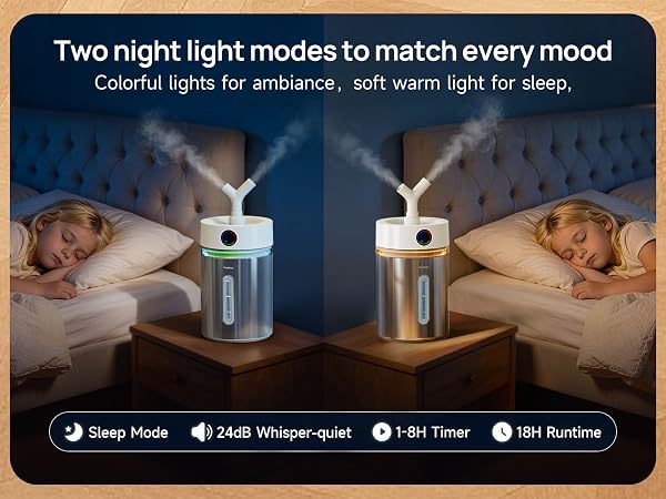 cool mist humidifiers for bedroom