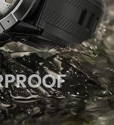 Smart Watches for Men, Bluetooth Call Military Smart Watch, Waterproof Fitness Tracker with Heart...