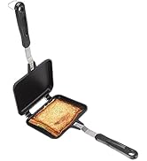Natudeco Non Stick Frying Pan Aluminium Alloy Skillet Sandwich Cooking Pot Double Sided Pancake P...