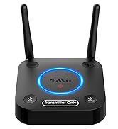 1Mii B06TX Bluetooth 5.2 Transmitter for TV to Wireless Headphone/Speaker, Bluetooth Adapter for ...