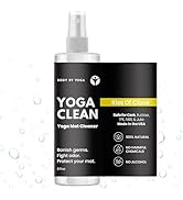 Body By Yoga Hero Spray - 100% Natural Yoga Mat Cleaning Spray and Deodorizer To Fight Odor and P...
