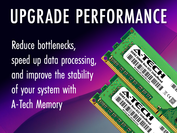 Upgrade the performance of your desktop pc with A-Tech memory