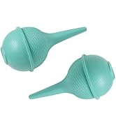 Comfort Axis Baby Nasal Aspirator and Ear Wax Bulb Syringe, Green, 3 Oz, Pack of 2