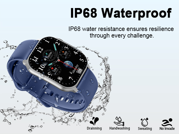 IP68 Waterproof Smartwatch