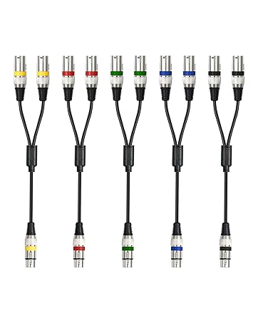 XLR Y Splitter Cable