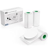 Gloryang Sticker Printer 2 Inch Round Thermal Paper, 3 Rolls, 68 Labels per Roll, Self-Adhesive, ...