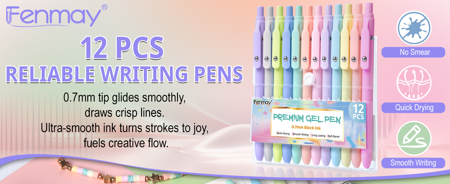 gel pens