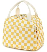 Bluboon Lunch Box for Women men Insulated Cute Corduroy Lunch bag, Reusable Cooler Bag for Work, ...