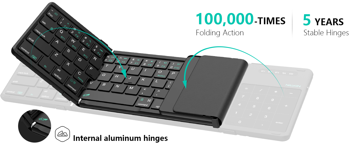 Nillkin folding Bluetooth keyboard
