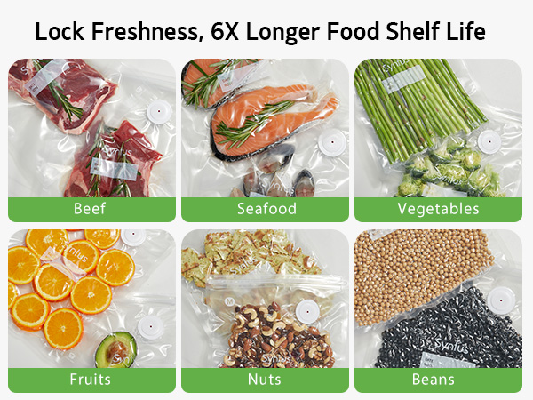 Vacuum Zipper Bags for food