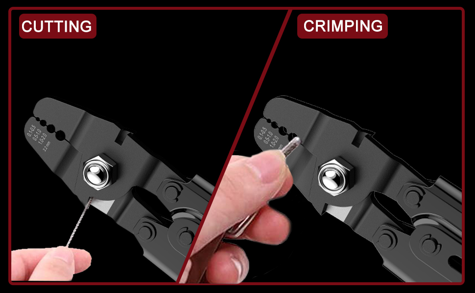328ft Wire Rope Crimping Tool Kit