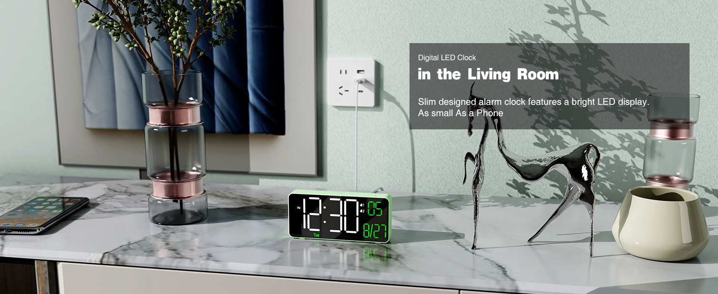 clock for bedroom
