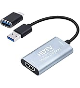 Mcbazel 4K HDMI Video Capture Card USB C, Video Capture Device for Live Streaming/Gaming/Recordin...
