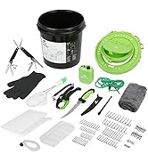 Mossy Oak 126PC Fishing Tool Kit, Fishing Gear with 25 in 1 Fishing Multitool Pliers, Bait Bucket...