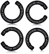 FOWSRHRG 4PCS Refrigerator Door Hinge Shims, Refrigerator Door Height Adjustment Kits (for Samsun...
