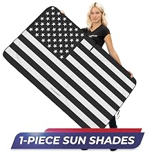 autoamerics windshield sun shade sunshade heatshield cover shades protector blocker reflector visor
