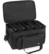 IBVIVIC 4 Par Light Bag Padded Storage Gig Case Bag For Par Lighting Fixtures 18