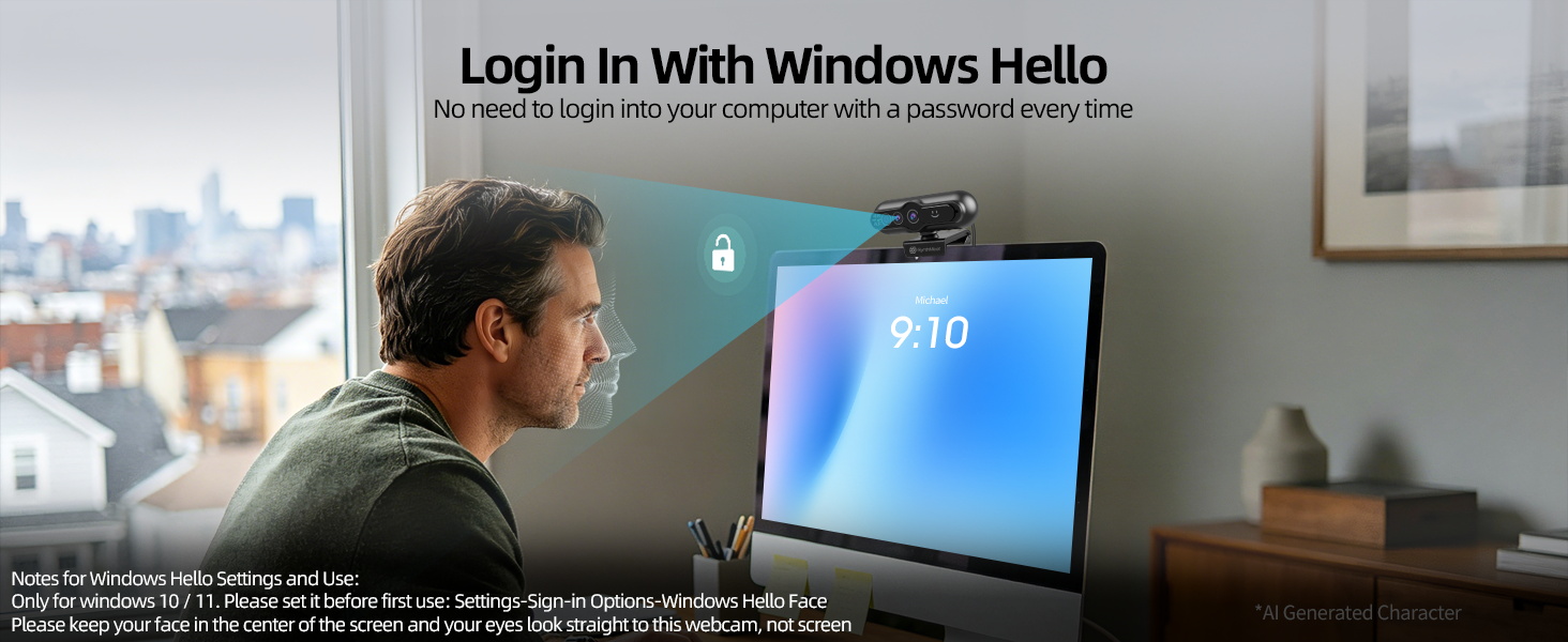 windows hello webcam