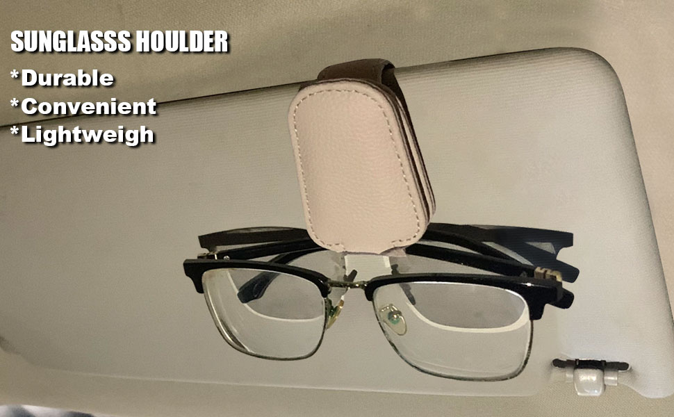 car sunglass holder