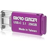 Micro Center SuperSpeed 256GB Type-C USB 3.0/USB 3.1 Gen 1 Mini Flash Drive Memory Stick Thumb Dr...