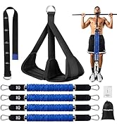 ALongSong Pull Up Assistance Bands with Foot Support Pedal - 320LBS /400LBS Heavy Duty Resistance...