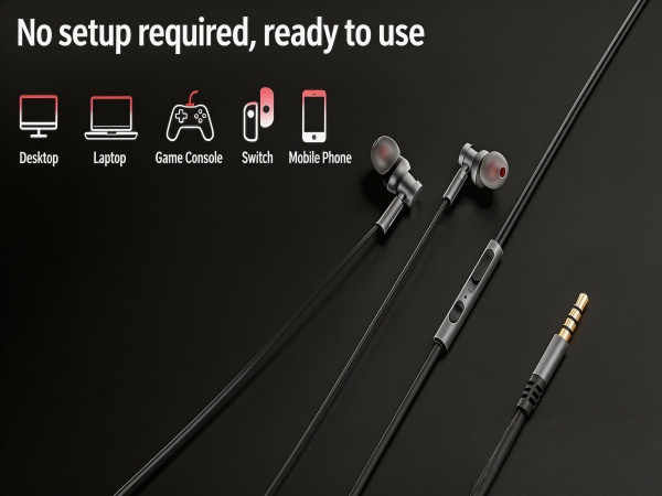 wired headphones